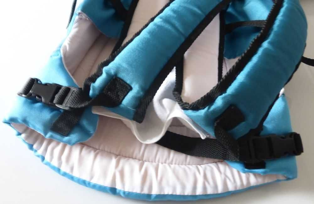 Zafirro nosidło nosidełko ergonomiczne niebieskie dla dziecka