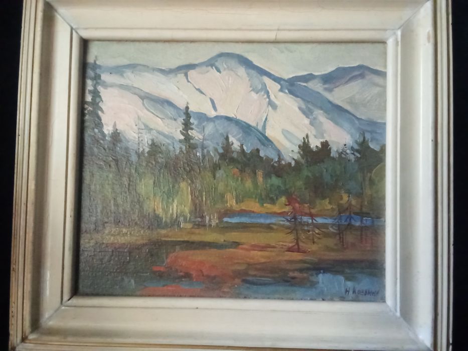 Картина , масло , г.ангарск.