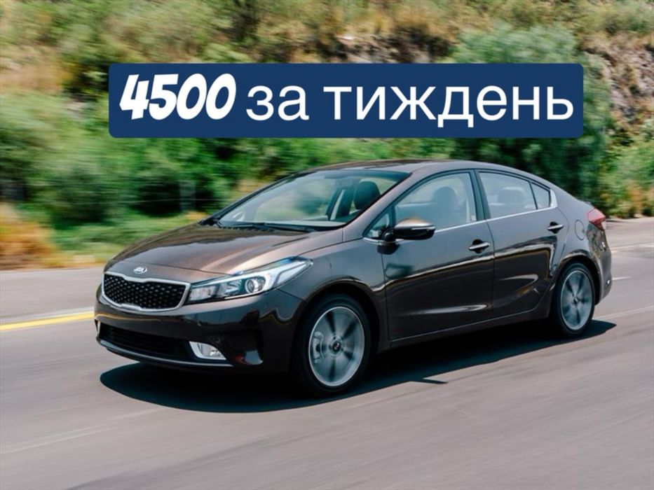 Оренда авто Kia Forte лучшее предложение,удобные условия