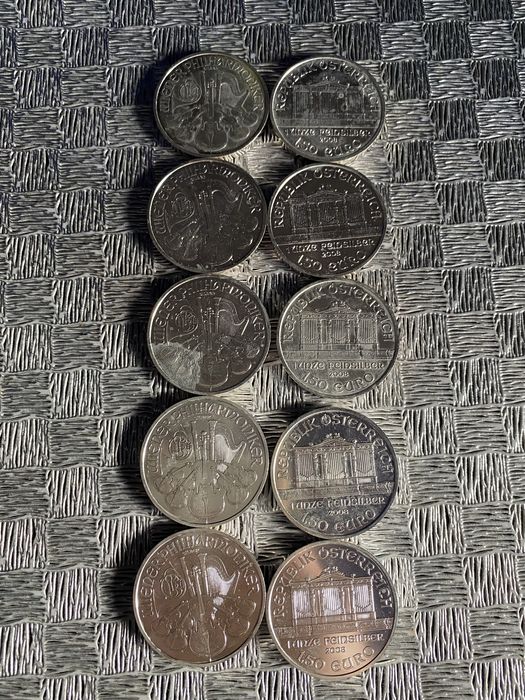 Монети срібні колекційні Віденська Філармонія