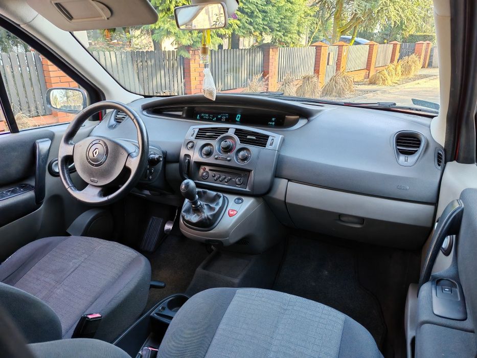 Renault Scenic II LIFT 1.9 DCI 2007r - Ekonomiczny Van - STAN Bdb -Hak