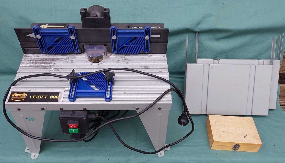 Фрезерний верстат по дереву Einhell LE-OFT 800 + комплект фрез