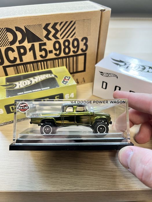 Hot wheels RLC '64 Dodge power wagon Łódź Górna • OLX.pl