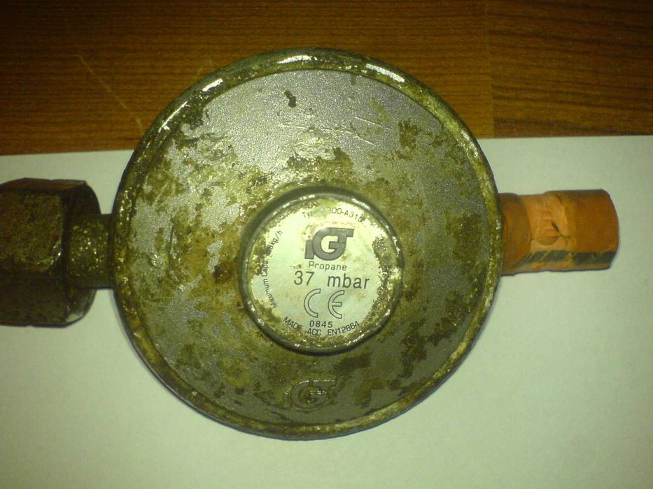 Kuchnia gazowa propan-butan EGAZ: reduktor, dysze, kolanko do palnika