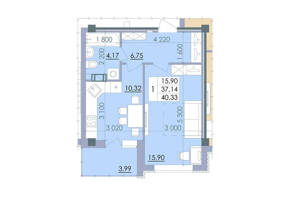 ЖК "Пелюстковий" не ліфтова! Ціна ТОП