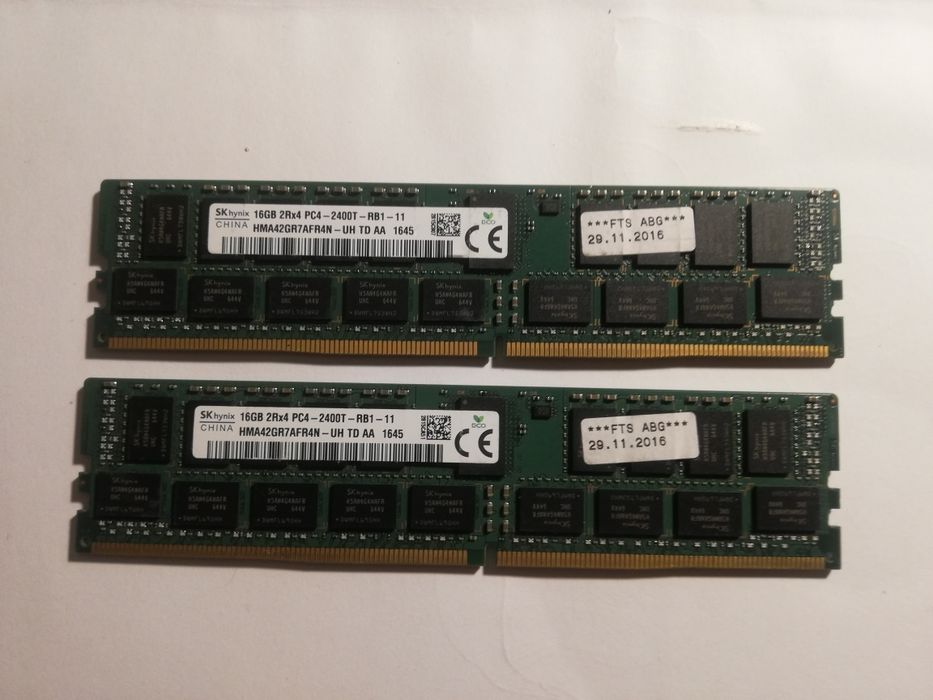 ddr4 на 16GB  2400, серверна оперативна пам'ять