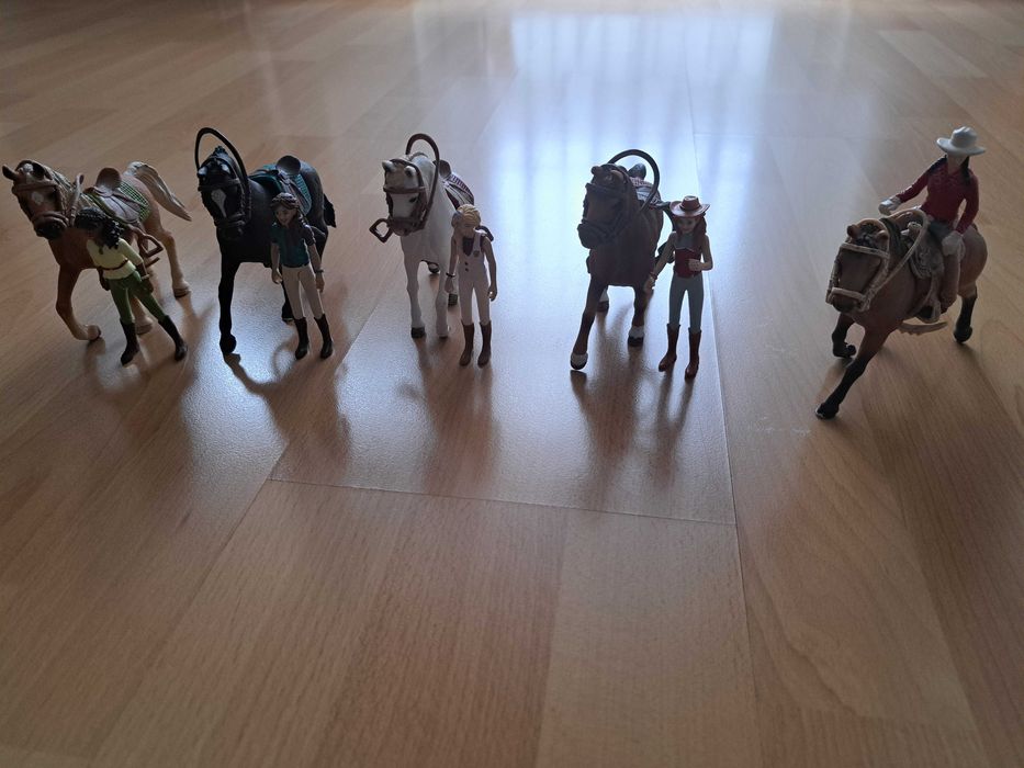 Schleich zestawy 42514, 42515, 42516, 42517 + 42112