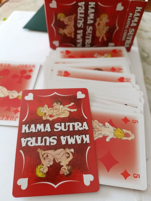 Baralho cartas Kama Sutra