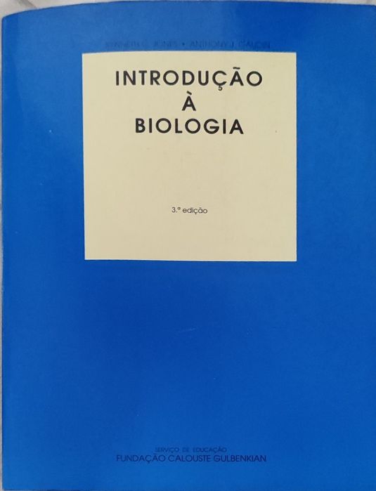Introdução à Biologia – 3.ª edição – Fundação Gulbenkian