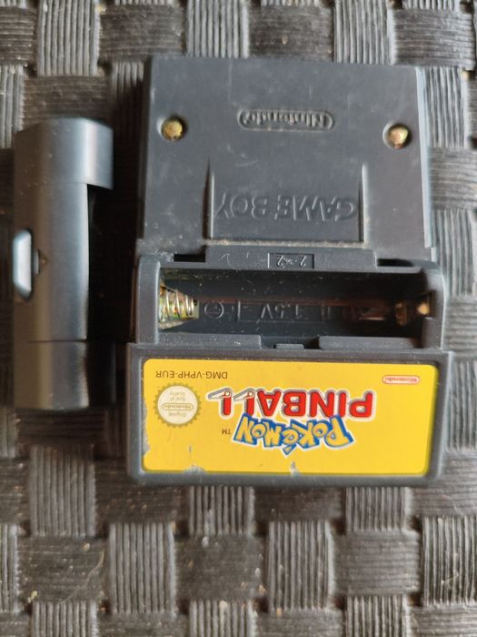 Pokémon Pinball — Game Boy (cartucho, PAL) — Bom para colecionador