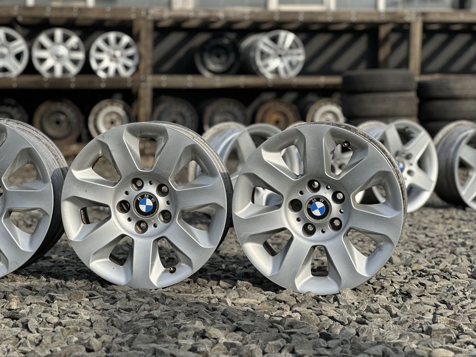 Диски БМВ Е60 R16 5x120 115 Style Комплект Тітанів Титан BMW E61 E38