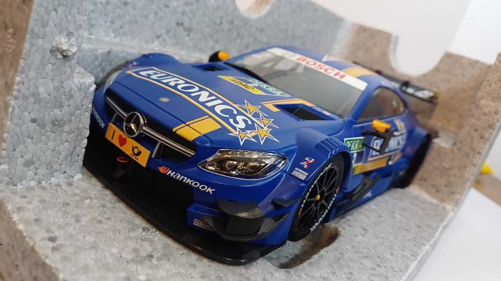 1/18 Mercedes AMG Euronics C63 DTM Gary Paffet - Dealer Edition