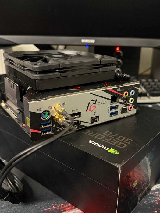 Ігровий Комплект ASRock X570 ITX + Ryzen 7 5700X + кулер ID-Cooling