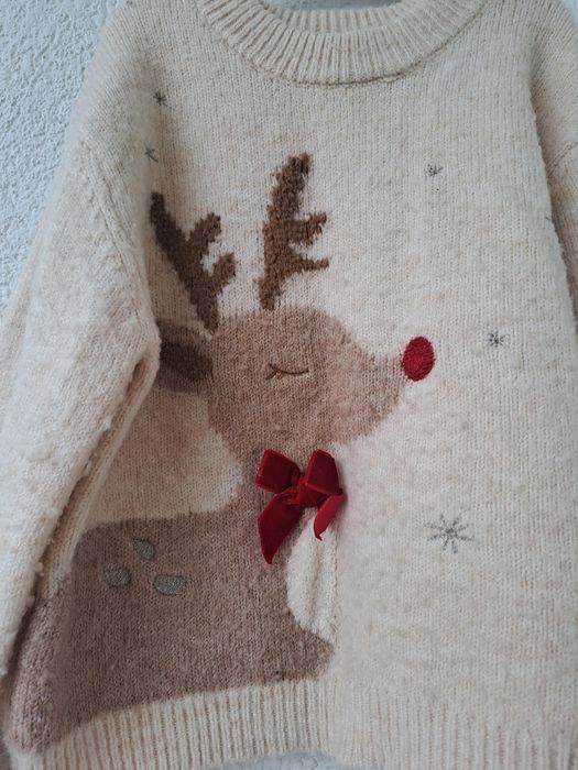 Sweterek, Sweter Świąteczny Zara