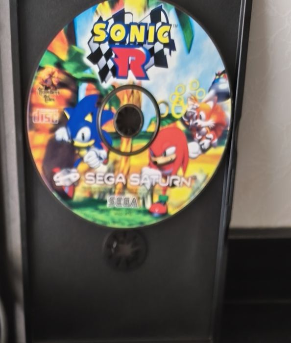 Jogo Sonic R da Sega Saturn