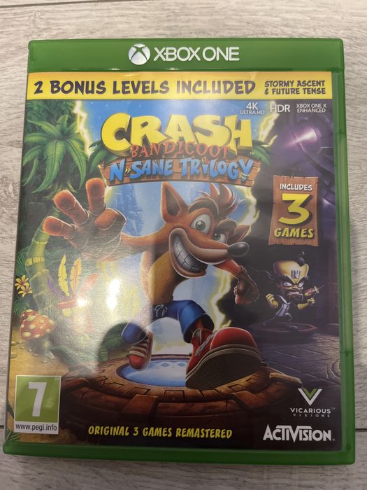 Crash bandicoot n’sane trilogy xbox one