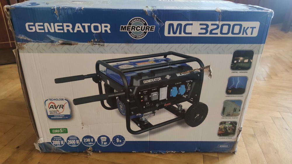 Генератор  Mercure MC3200  (Франція).