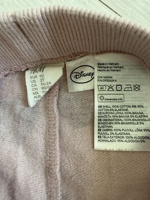 Костюм H&M Disney (1,5 -2 года) 18-24 Світшот штани кофта Міккі