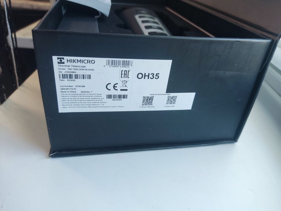 Тепловізор HIKMICRO OH35