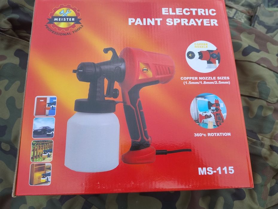Pistolet do Malowania Elektryczny