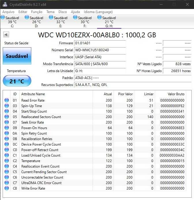 Disco 1.0 TB Western Digital