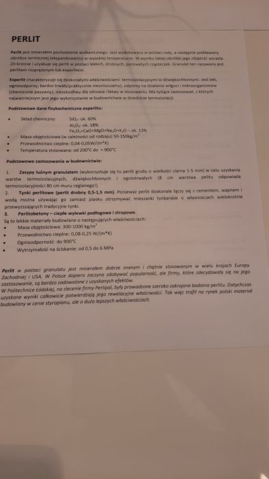 Perlit ep150 ep180 ep200