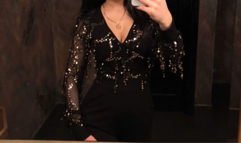 Комбінезон з паєтками