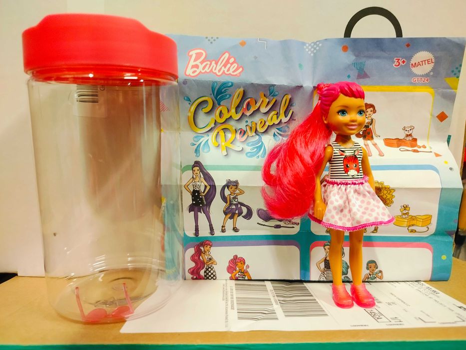 Lalka Barbie colour Reveal 13cm