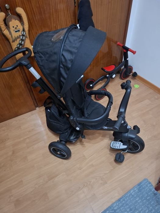 Tricíclo Kinderkraft EASYTWIST Preto