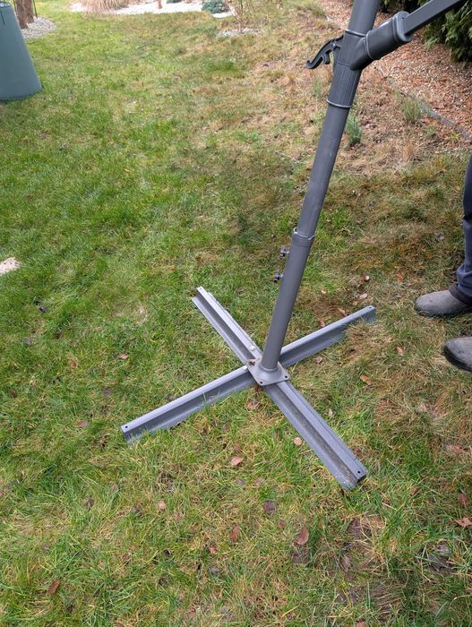 Parasol ogrodowy rozkładany duży