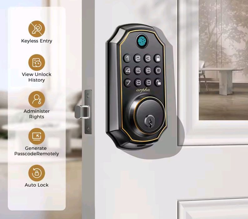 Fechadura elétrica inteligente