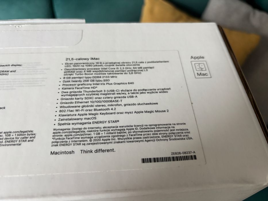 Apple iMac 2017 21,5 cala komplet stan idealny