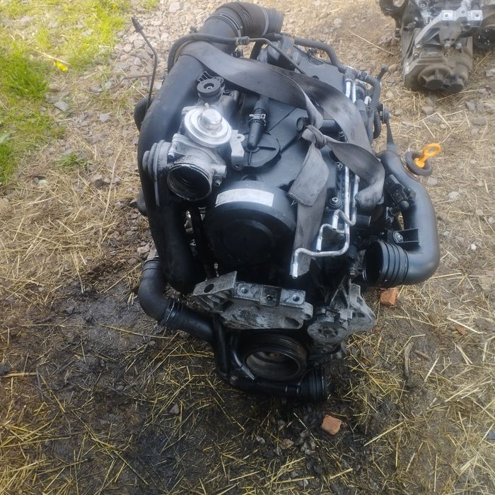 Volkswagen Golf Touran skoda audi kompletny silnik 1.9 tdi bxf