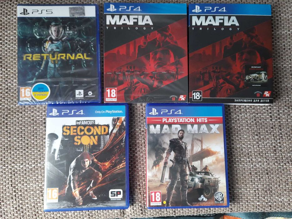 Диски Sony PlayStation PS