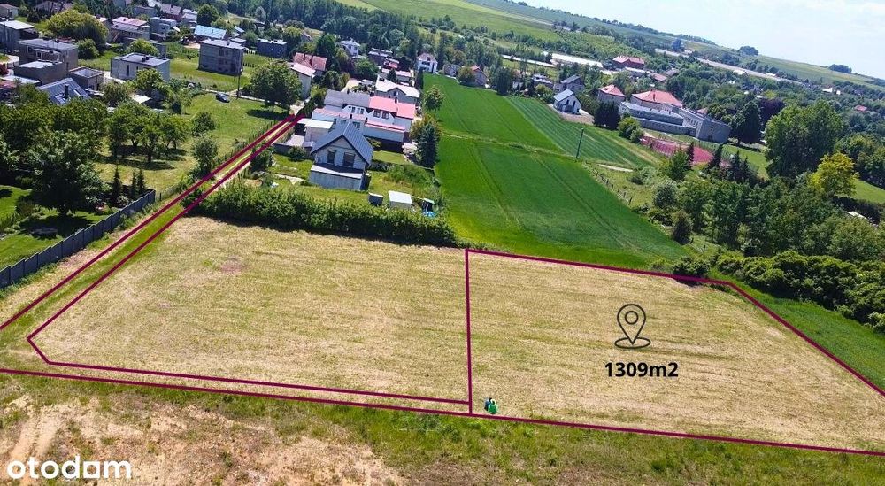 Działka budowlana z wyjątkowym widokiem – Zbrosławice