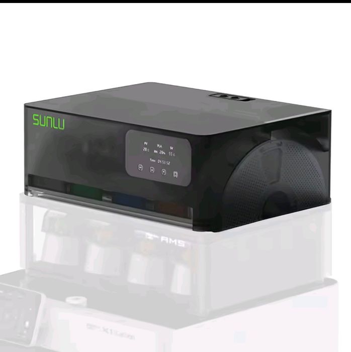 сушарка для філаменту / пластику. SUNLU AMS Heater  для cистеми Bambu Lab AMS сушка для 3D-принтера  з ams першого покоління x1, x1c, p1p, p1s combo