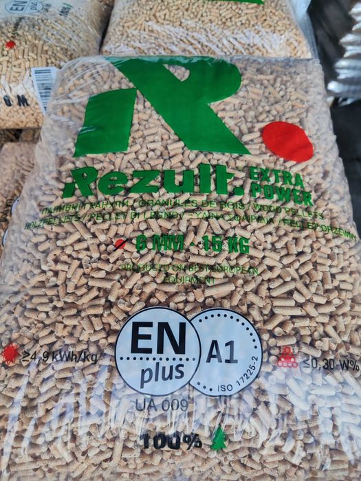 Pellet Drzewny Rezult ENPLUS A1 dostępny