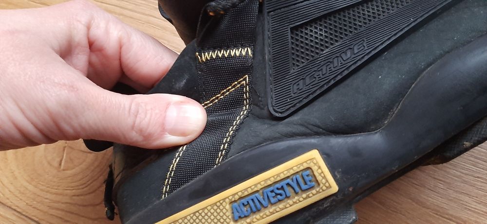 Мужские кожанные кросовки