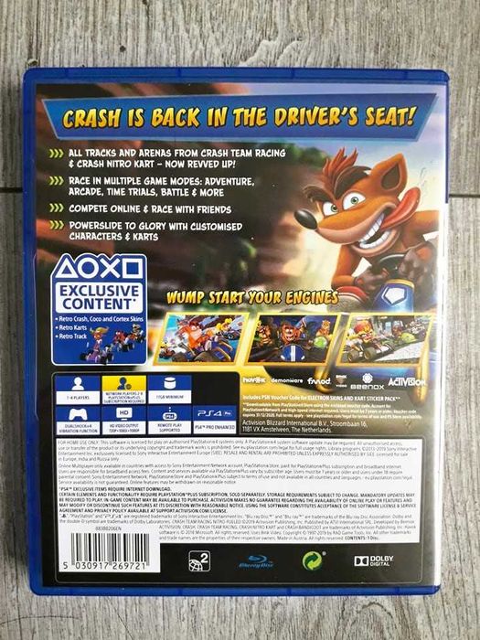 Gra Crash Team Racing PS4/PS5 Playstation