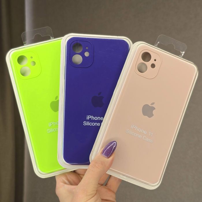 Квадратный чехол для iPhone 11 чохол з квадратними бортами айфон 11