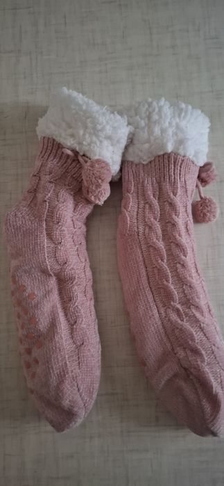 Теплые носочки тапочки