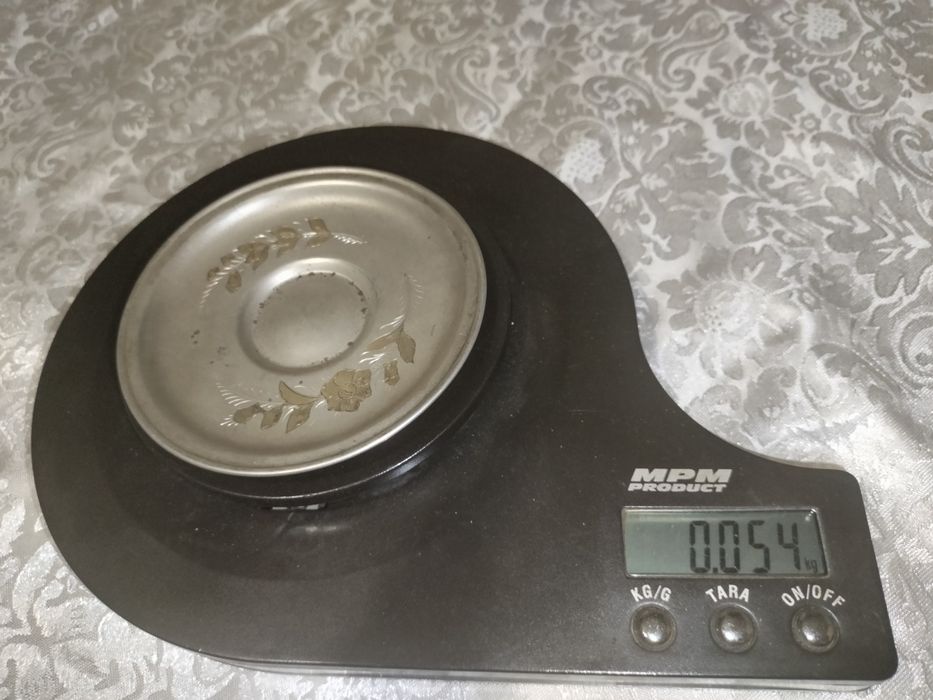 Filiżanka ze spodkiem srebro 875 Waga 96 gram