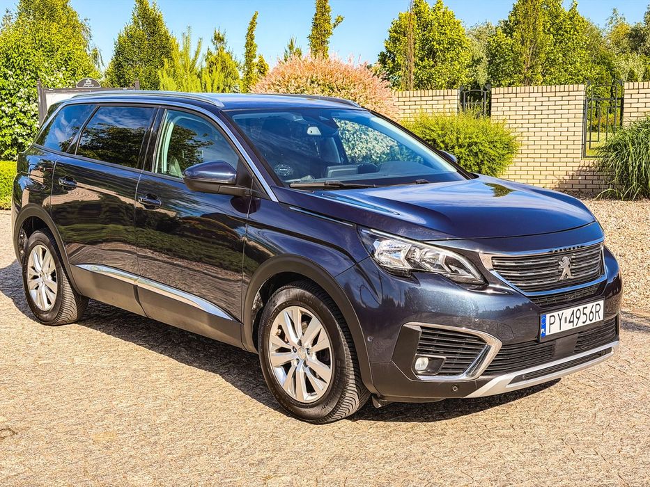Peugeot 5008 Bezwypadkowy LED  Allure Automat 7 osobowy Zadbany Kamera