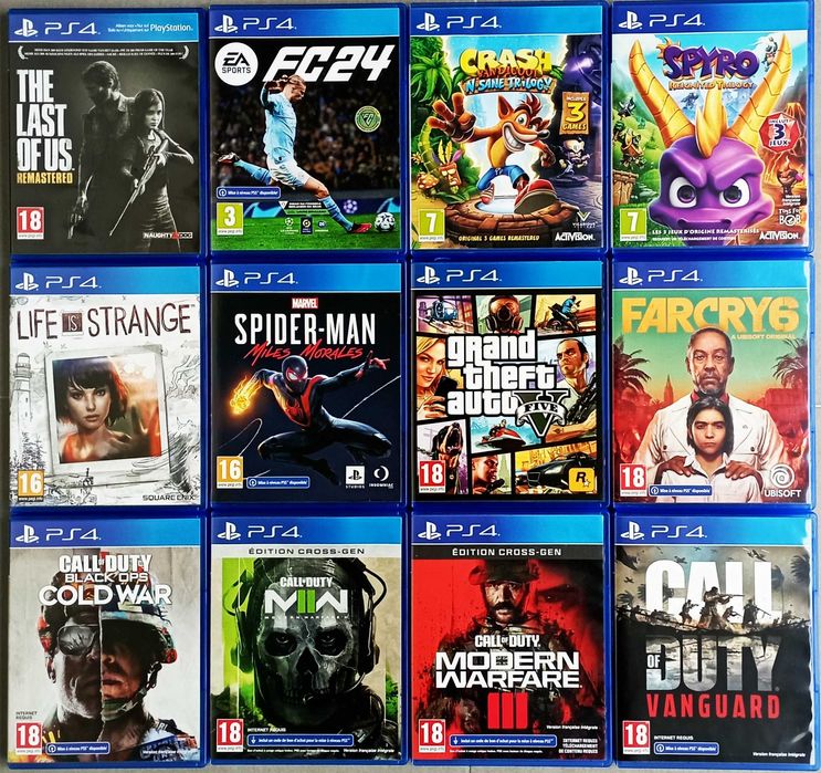 Jogos Playstation 4 (PS4)