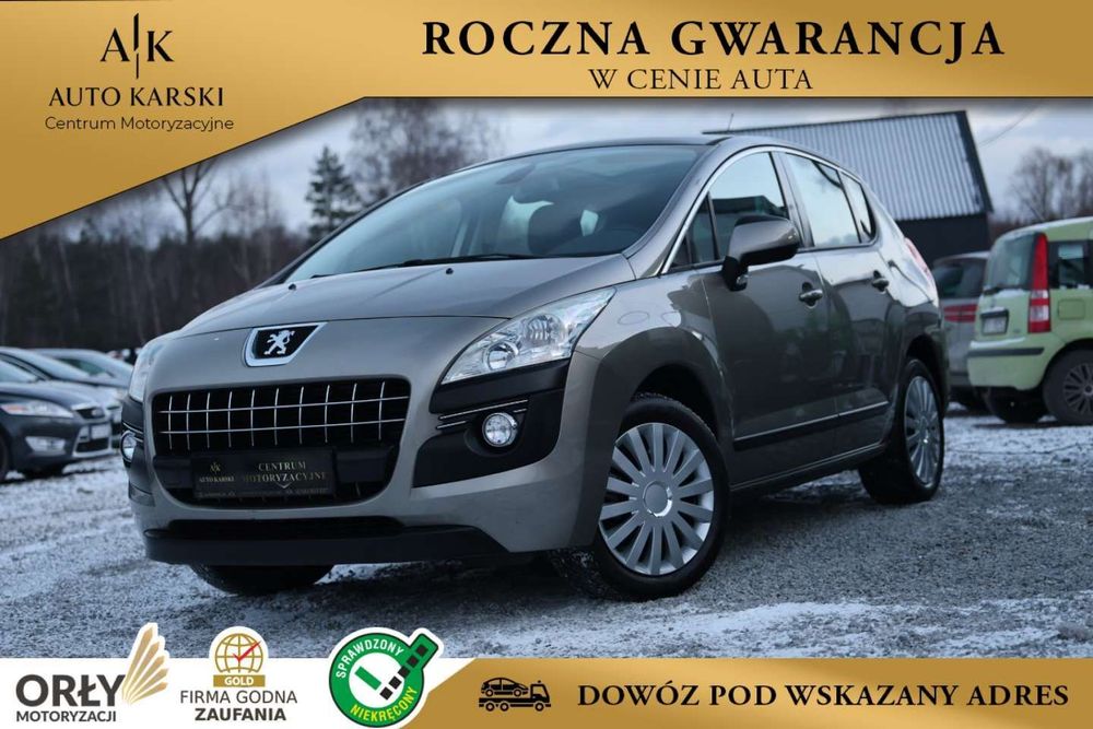 Peugeot 3008 1.6 120KM Wielofunkcja*Klimatronic*Parktronic*Tempomat*Nawigacja