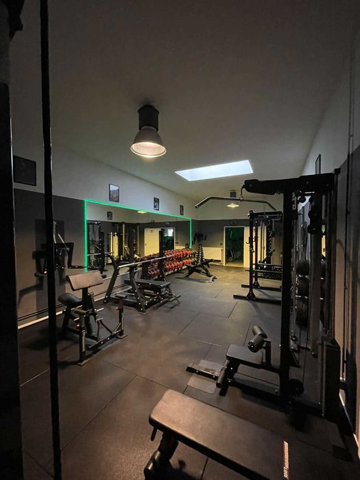 Podłoga gumowa fitness, mata sportowa siłownia crossfit puzzel Kwadrat