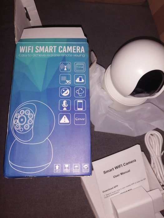 Câmera Wi-Fi smart c/visão noturna