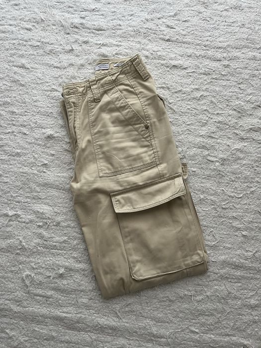 Calças cargo beje