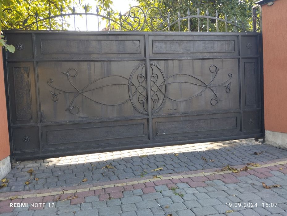 відкатні ворота б/у автоматика під проєм 4м