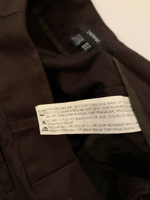 Brazowa spodniczka Zara basic R-M